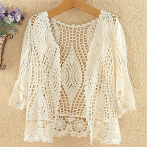 Lightweight & Breathable Crochet Top - Buy 1 Get 1 Free ♥️