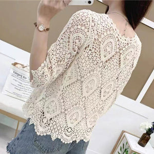 Lightweight & Breathable Crochet Top - Buy 1 Get 1 Free ♥️